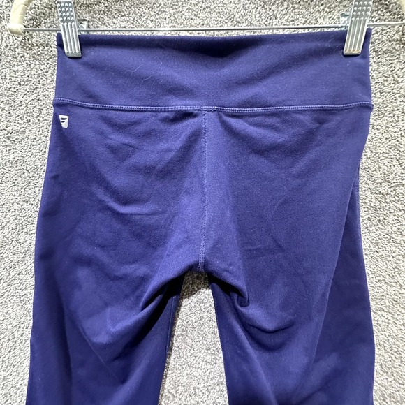 Fabletics‎ Agnes Leggings Women XS Eclipse Purple Mixed Media Power Hold UPF 50+ - Picture 6 of 13
